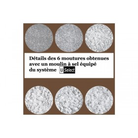 MOULIN A SEL PEUGEOT PARIS CHOCOLAT 18CM REGLABLE 
